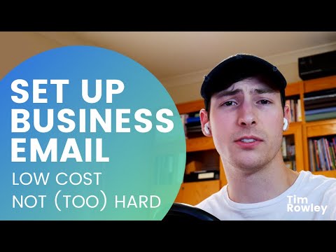 Set Up Business Email Yourself - The Low Cost Way