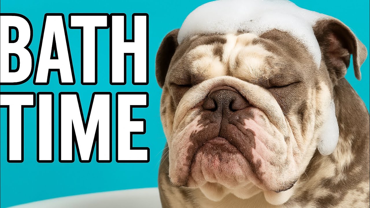 “DUKE vs. THE BATH 🛁 | Bulldog Drama Unleashed”