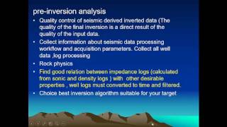 seismic inversion 2