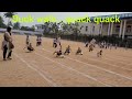 Duck walkquack quack annual sports meet competition vagdevi vilas school bhaktaskids