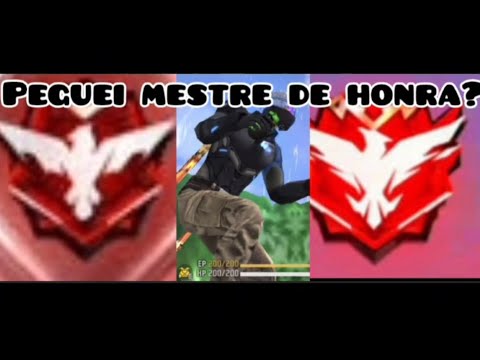 PEGANDO MESTRE DE HONRA DO MODO CONTRA SQUAD 💯🔥 gameplay de free Fire
