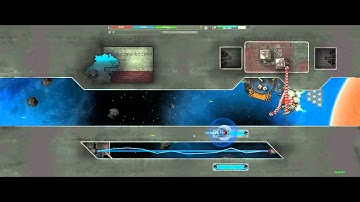 Space Pillage dev update - mechanical arms on boss with grapple ability prototype