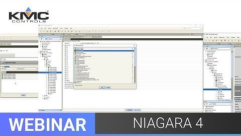 Webinar: KMC Controls Niagara 4 | 11.20.19
