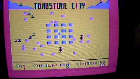 Tombstone City on a TI-99/4A Computer