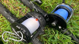 How to Cast an Open Faced  Conventional 'Bait Caster' Fishing Reel