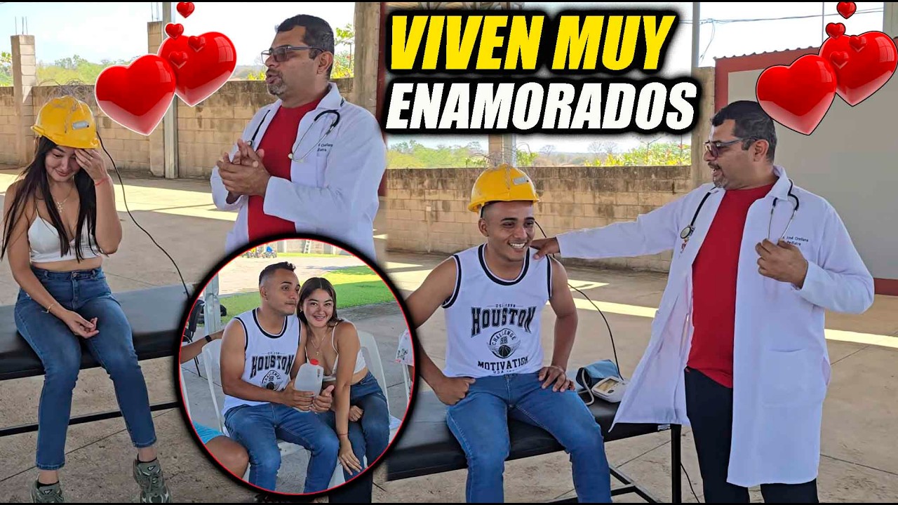El detector de mentiras dejo claro el amor que existe entre estos dos.