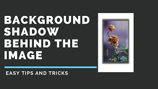 How to Background Shadow Behind the Image [Drop shadow 3D Effect -Pics art Photo Editing Trick 2021] screenshot 1