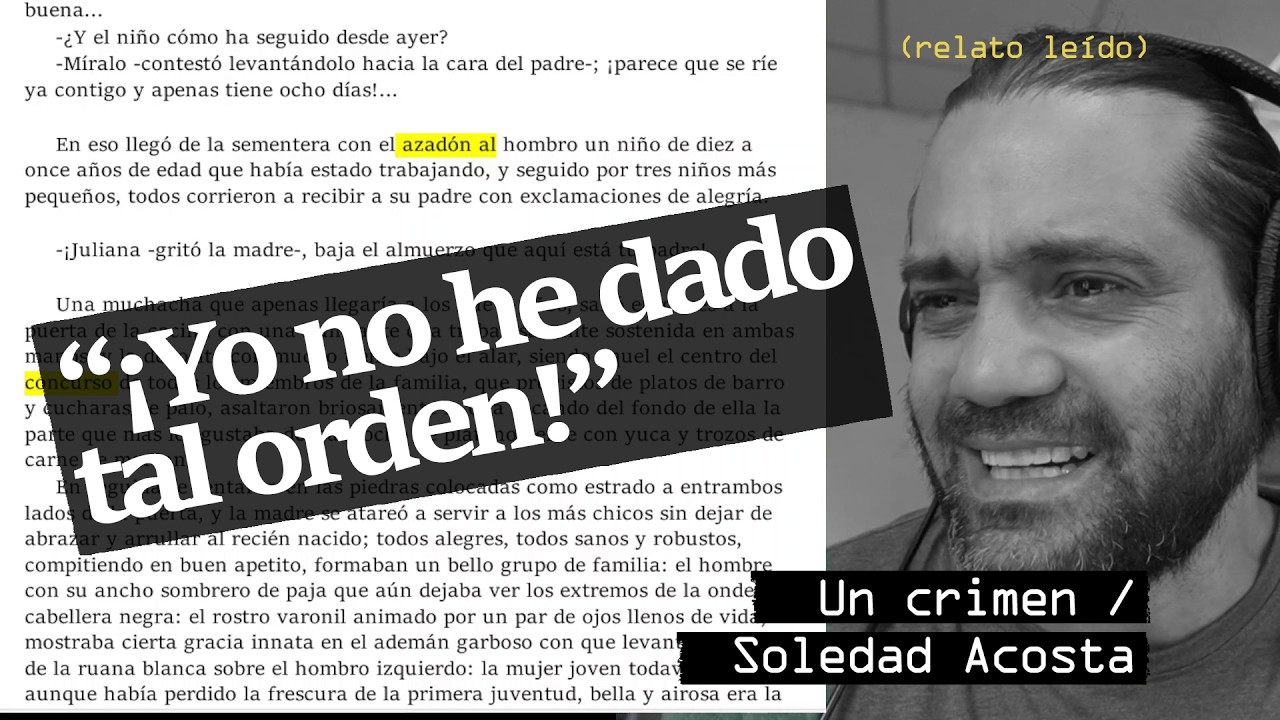 UN CRIMEN | Soledad Acosta de Samper |