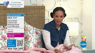 Concierge Collection WhisperSoft Luxe Blanket