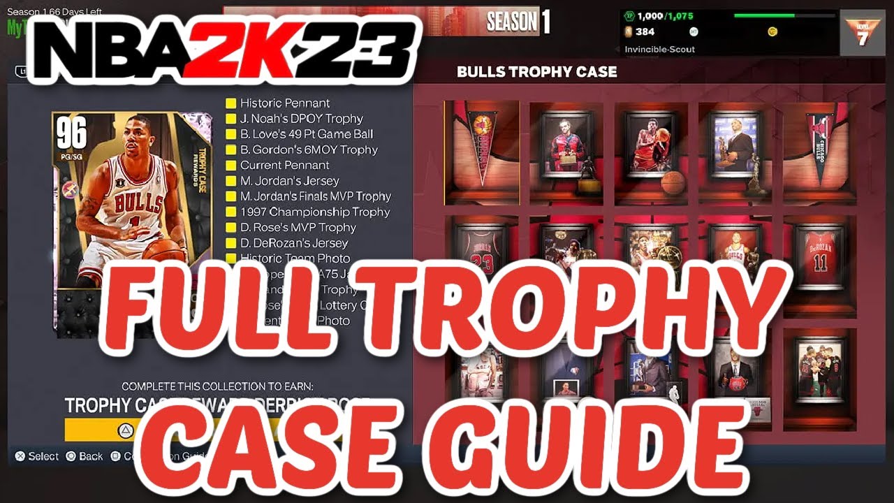 trophy case nba 2k23 guide｜TikTok Search