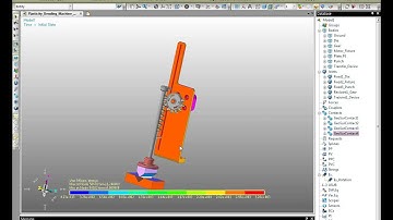 RecurDyn Tutorial - [FFlex] Plasticity Bending Machine