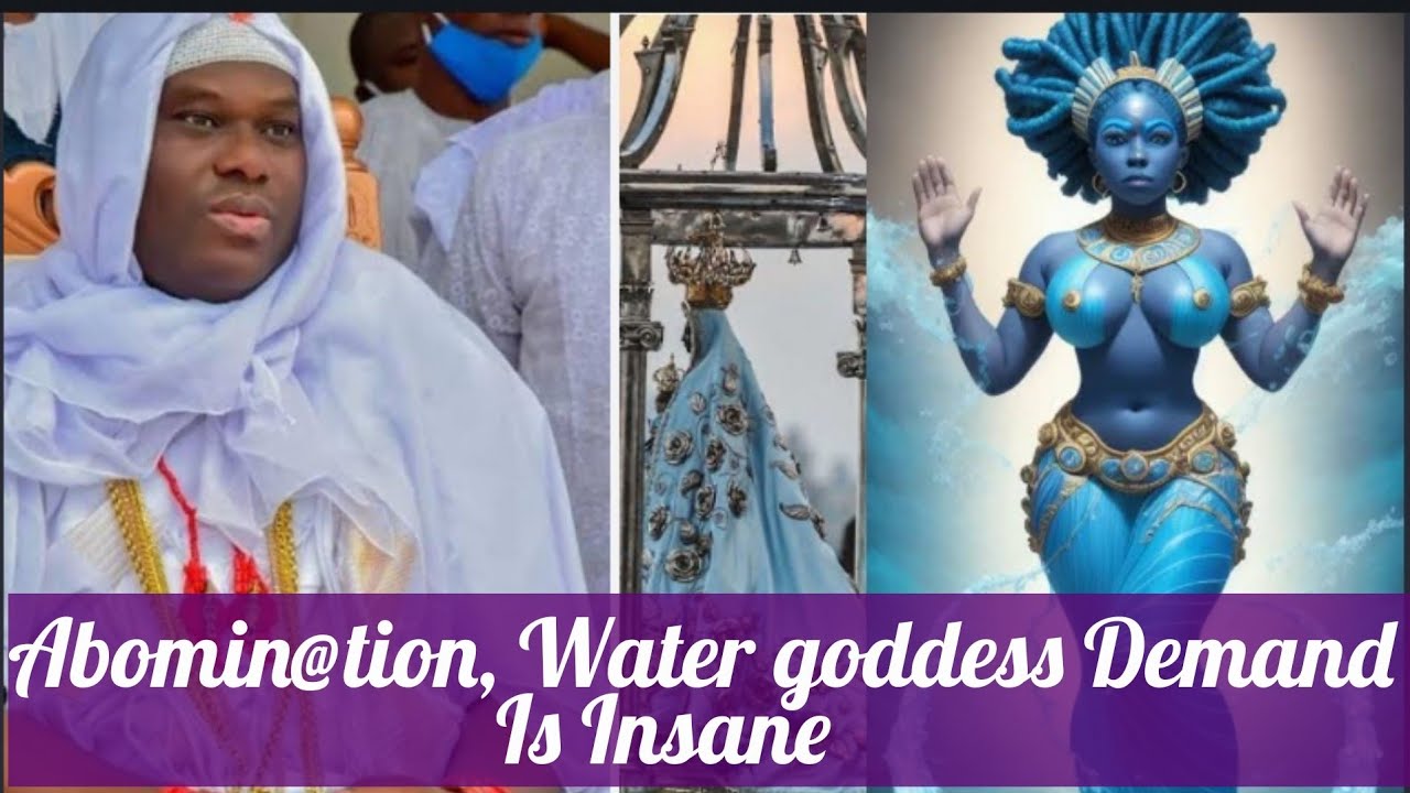 Water goddess Gave Ooni Of Ife Condition, if he fails.... - YouTube