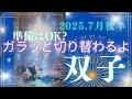 【7月後半🎆】双子座さんの運勢💫準備はOK?ガラッと切り替わるよ‼‼