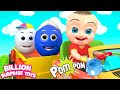 Surprise Eggs | Johnny and Dolly Learning Colors + More Twinkle Twinkle English Songs for Kids