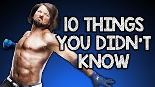 10 Things You Didn't Know About AJ Styles