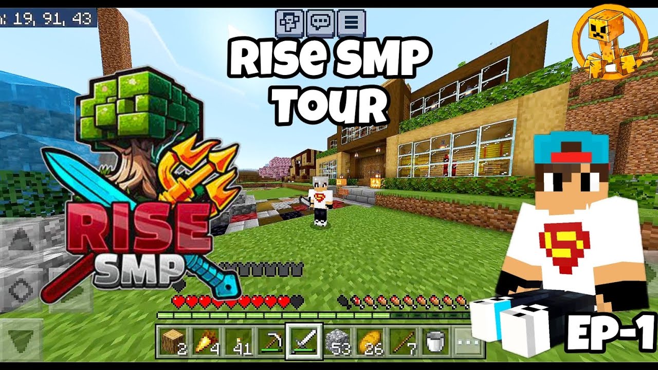 Rise SMP Tour 🤯 👍🏻