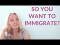 So you want to IMMIGRATE to CANADA? What to expect and NOT to expect