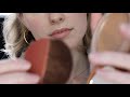 Asmr doing your makeup  realistic layered sounds personal attention makeup application