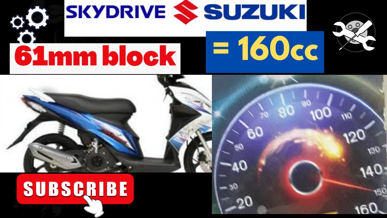 Skydrive 125cc upgrade 160cc