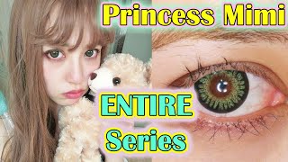 GEO PRINCESS MIMI🍨Sesame Grey|Chocolate Brown|Apple Green|Almond Brown