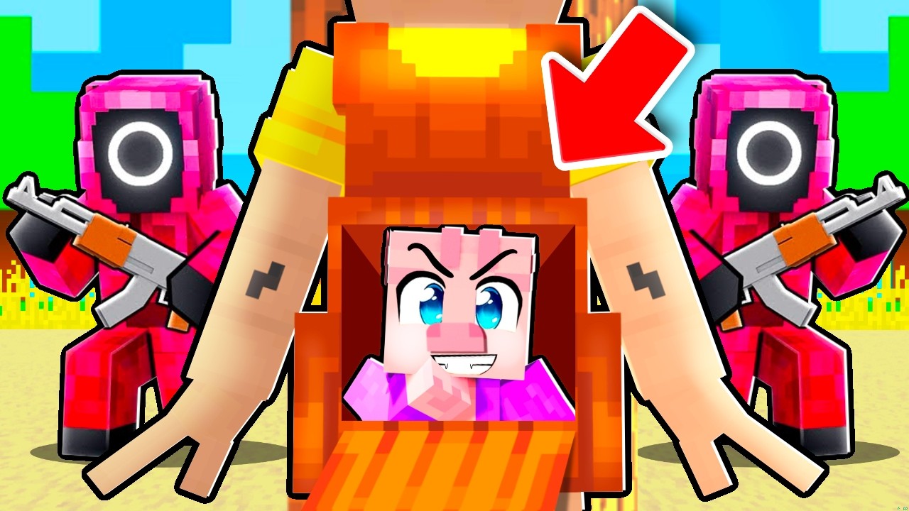 Hrajeme SQUIDGAME SCHOVKU v Minecraftu!