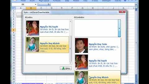 Copy of Lập trình VBA - Tạo ảnh trong ListBox, ComboxBox trên Userform - BSAC.ocx - Nguyễn Duy Tuân