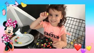 Mira Ile Bonibon Deneyi Yapımı Eğlenceli Çocuk Videosu Funny Kids Video Gıdıklama Tickle Challenge