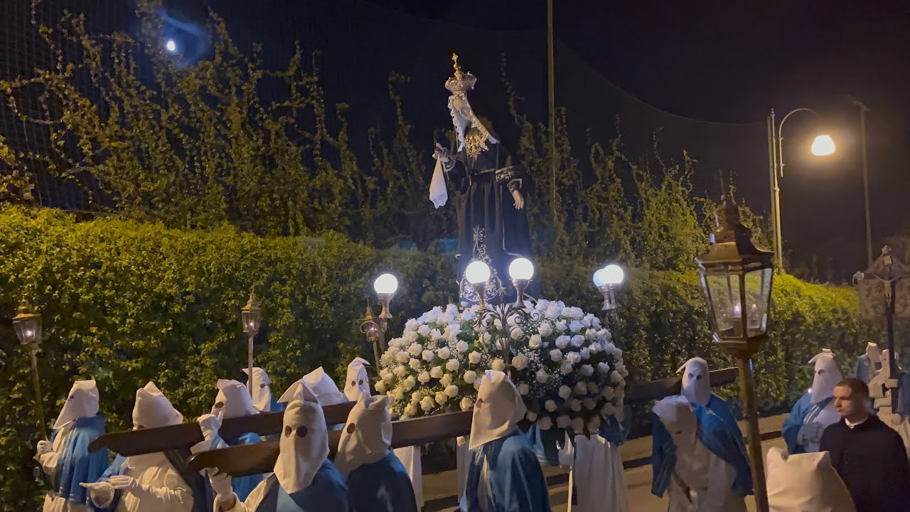 Addolorata in visita agli Altari della Reposizione, Sant'Agnello 18/04/2025 (Settimana Santa 2025)