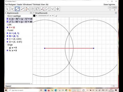 Video: Mis on geomeetrias poolitamine?