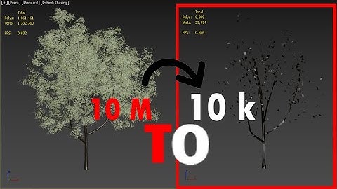 Tutorial 4 : How to Reduce Poly and Load on File | 3Ds Max 2020