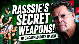 10 UNCAPPED SPRINGBOKS NAMED | RASSIE’s 2027 WORLD CUP PLAN 
