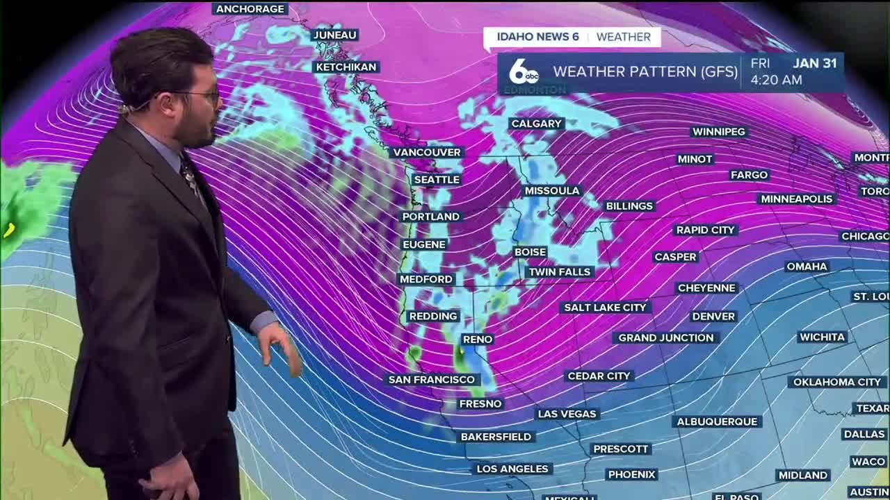 A windy Friday is followed up by arctic air coming in Saturday - YouTube