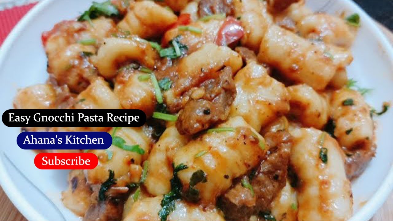Gnocchi Pasta Recipe Easy l Potato Gnocchi Recipe l How To Make Potato