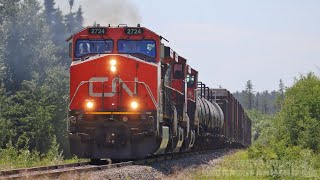 A Smoky Cnic 2724 Leads An Awesome Dash9 Consist Up The Coronado Subdivision