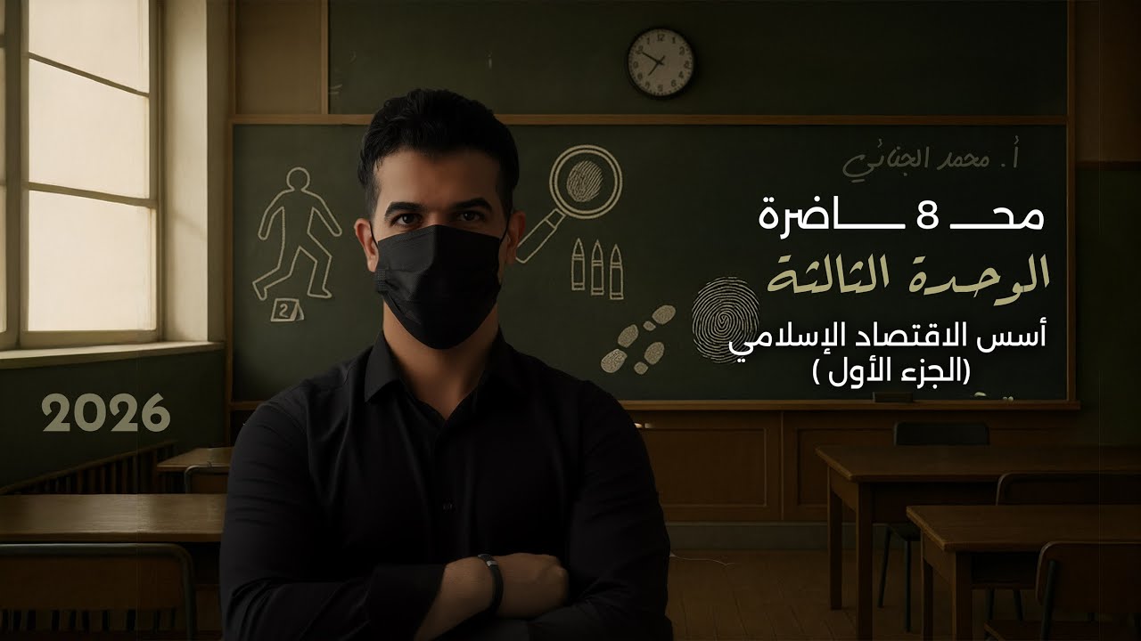 أسس الاقتصاد الإسلامي | ( ج 1 ) | للسادس الإعدادي ✅💛.