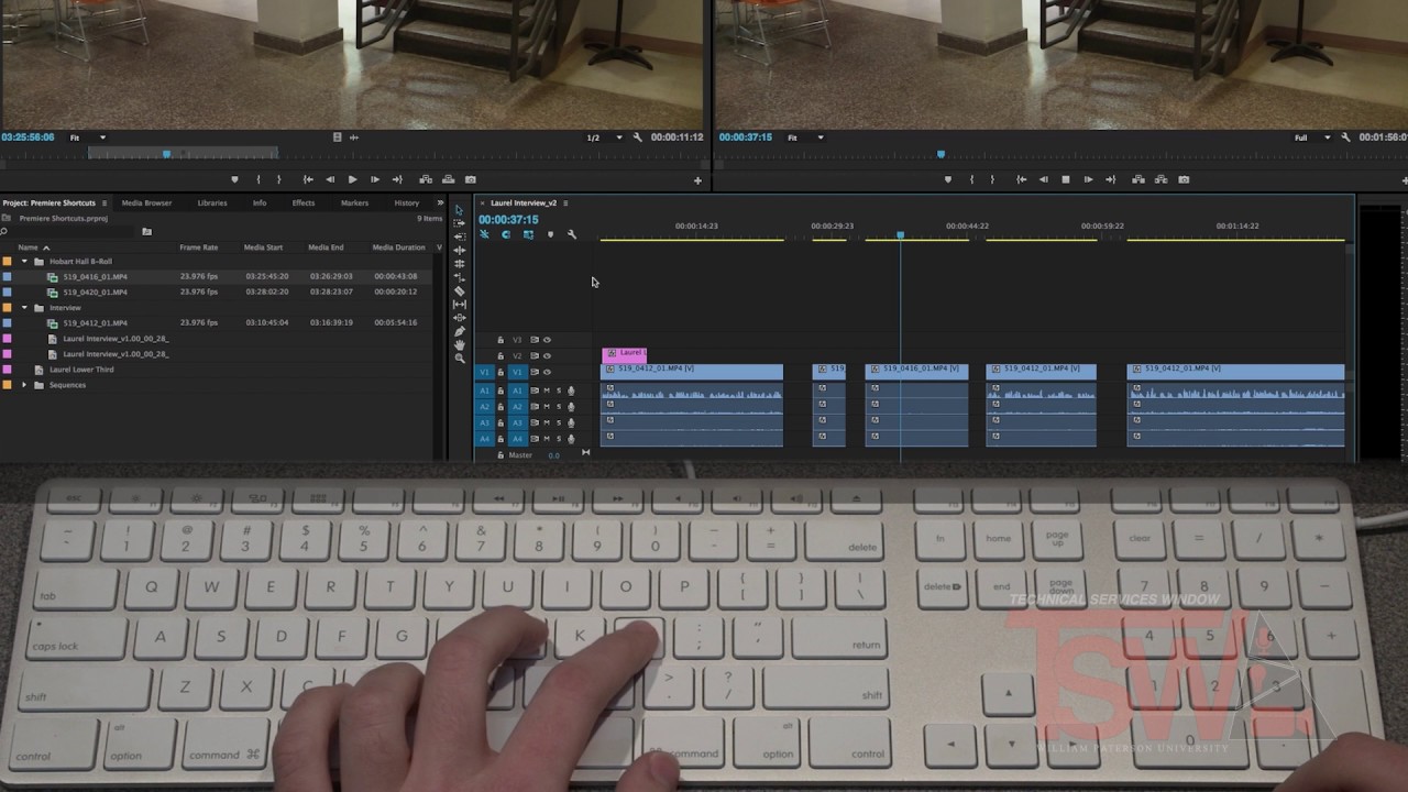 30 Keyboard Shortcuts for Premiere- TSW Tip of the Week - YouTube