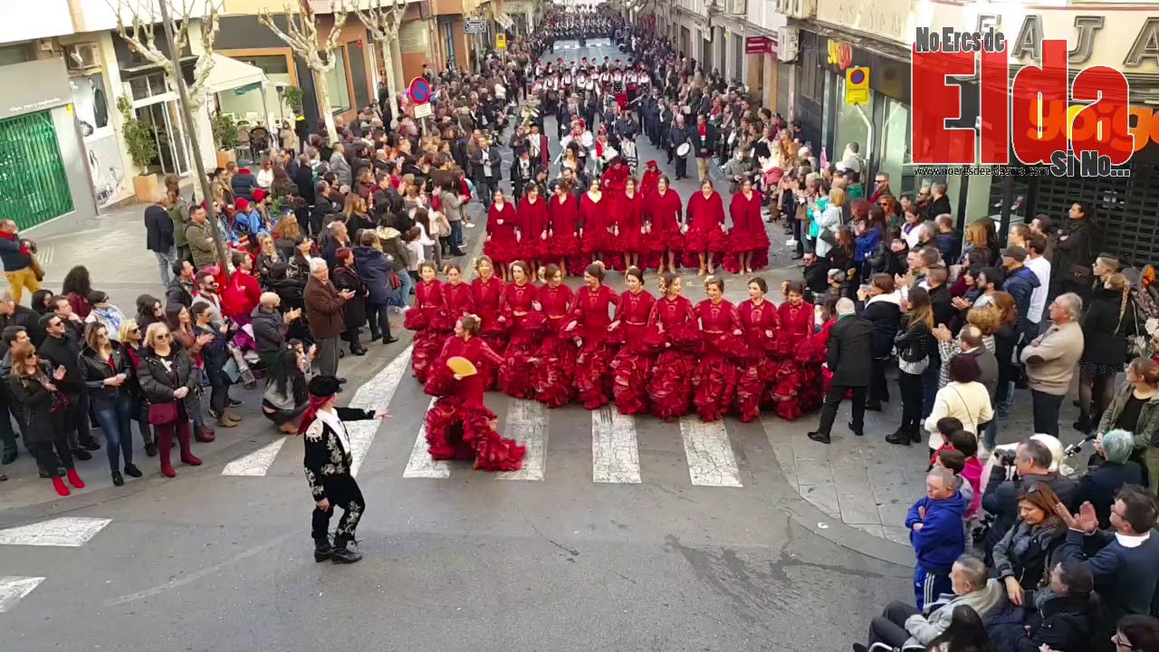 Desfile Media Fiesta - Moros y Cristianos - Elda 2018