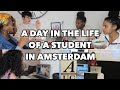 A DAY IN THE LIFE OF AN AMSTERDAM UNIVERSITY COLLEGE STUDENT (DORM LIFE & C0R0NA AFFECTING CLASSES)