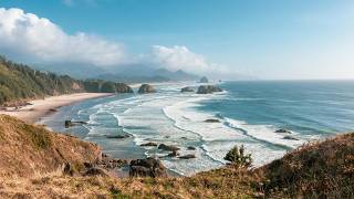 Oregon Coast – Cinematic 4K Nature Slideshow | Rugged Shores &amp; Pacific Serenity