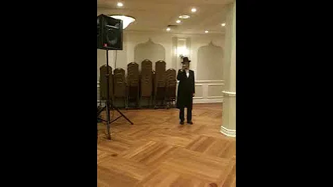 Moshe rottenstein singing @ Spitzer wedding