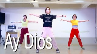 Ay Dios - CNCO | Zumba Dance Workout | 줌바 | 다이어트댄스 | Choreo by Sunny | Cardio | 홈트|