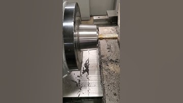 turning a part on a lathe #machinist #turning #lathe #manual