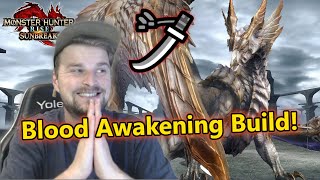 Hazard Primordial Malzeno Longsword Gameplay Blood Awakening Build Mhrise Sunbreak