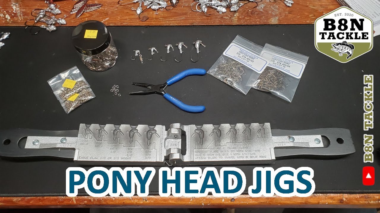 Pony Head Jigs! (Do-It Molds) 