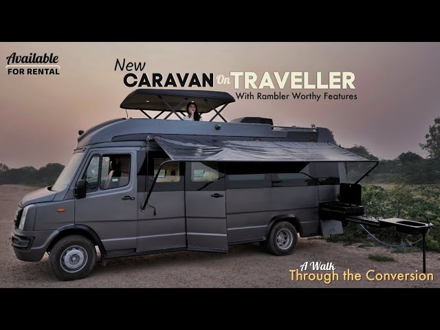 Rent our NEW Caravan on Force Traveller with features you've not seen  before
