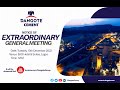 Dangote Cement Extraordinary General Meeting Dangote Cement Extraordinary General Meeting