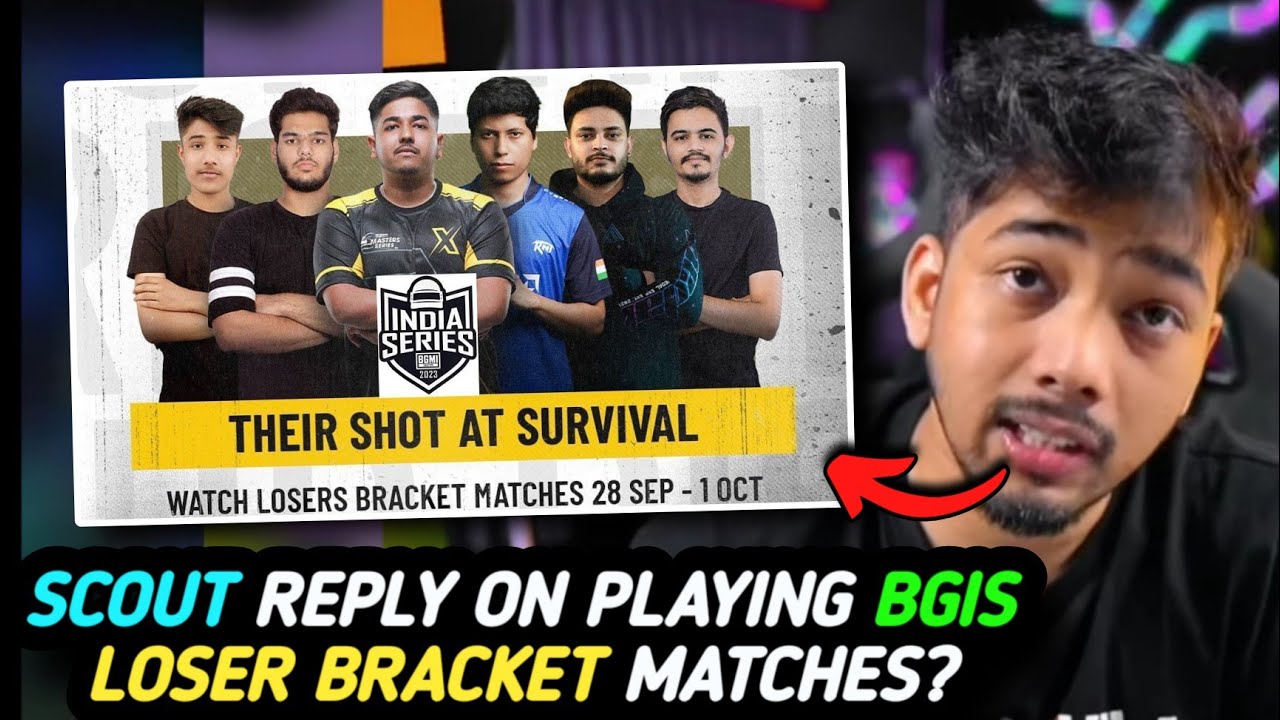 Scout react on 😳Loser Bracket Changes || Scout Reply on Playing BGIS🚀?