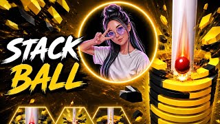 🔴 LIVE Stack Ball Gaming 🔥 | Endless Ball Challenge | Relaxing Gameplay Guide
