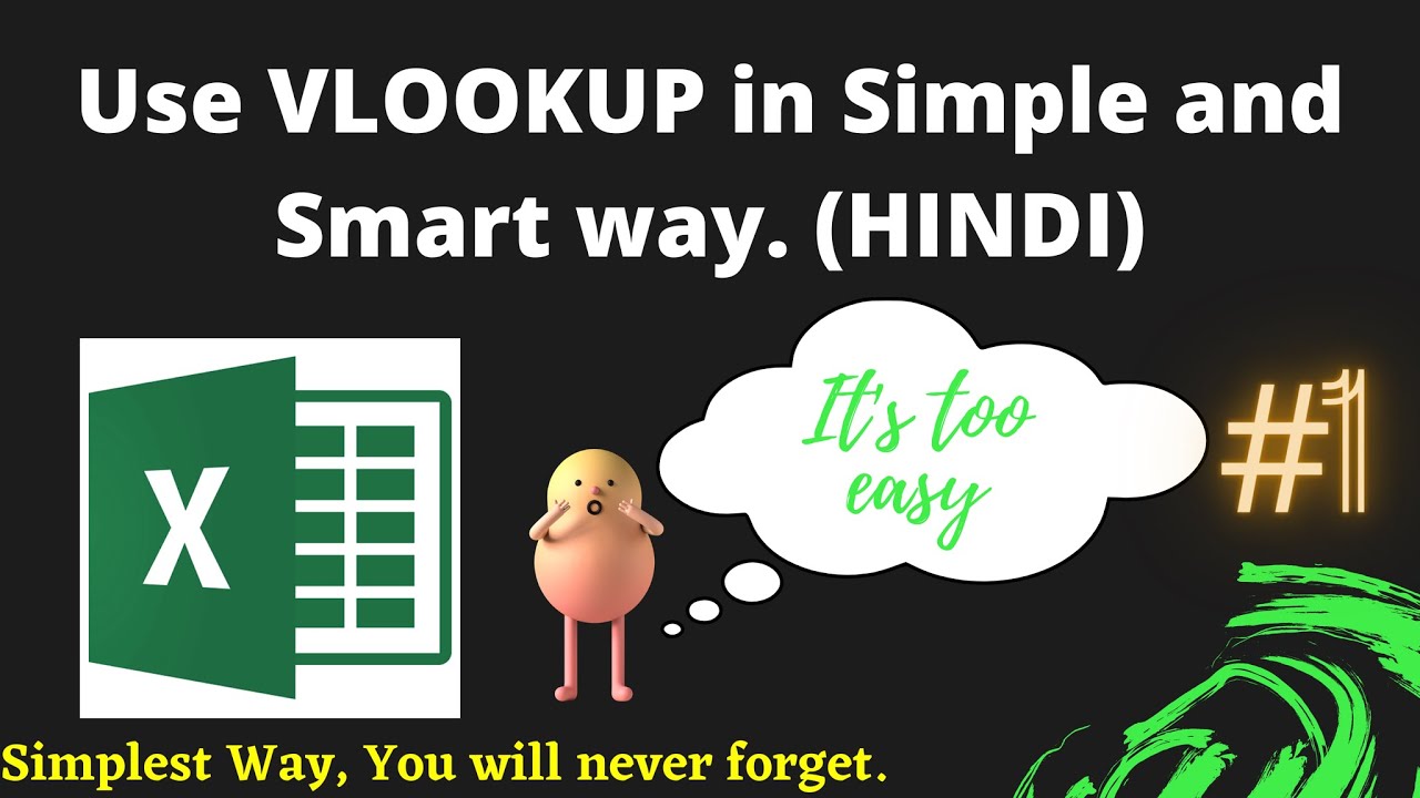 How to use VLOOKUP in Excel | Use VLOOKUP in Simple and Smart way 2021 ...
