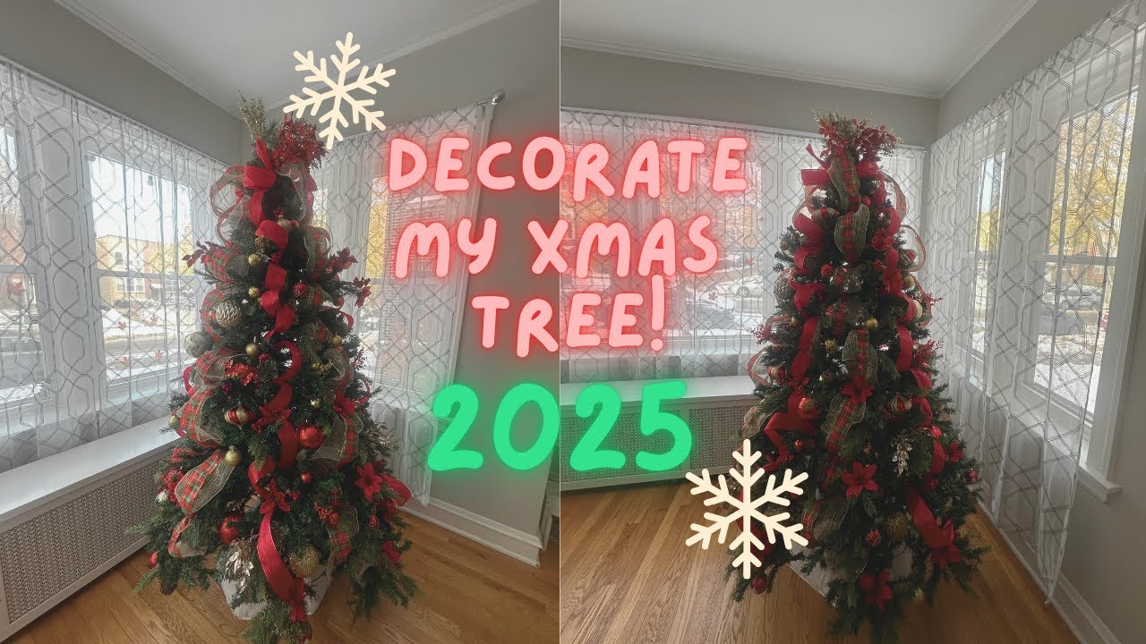 DECORATE MY XMAS TREE 2025! - YouTube